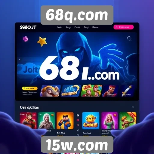Interface de usuário do 68q.com e sua usabilidade